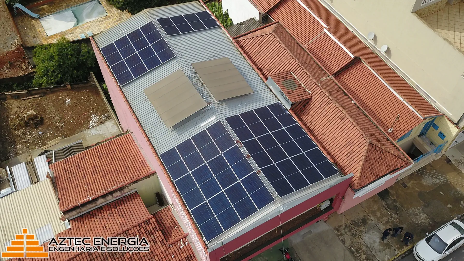 Auto Escola em Bragança Paulista com energia solar.