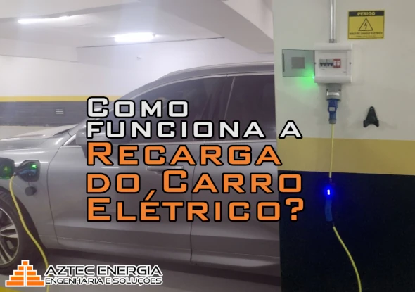 Como funciona a recarga do carro elétrico?