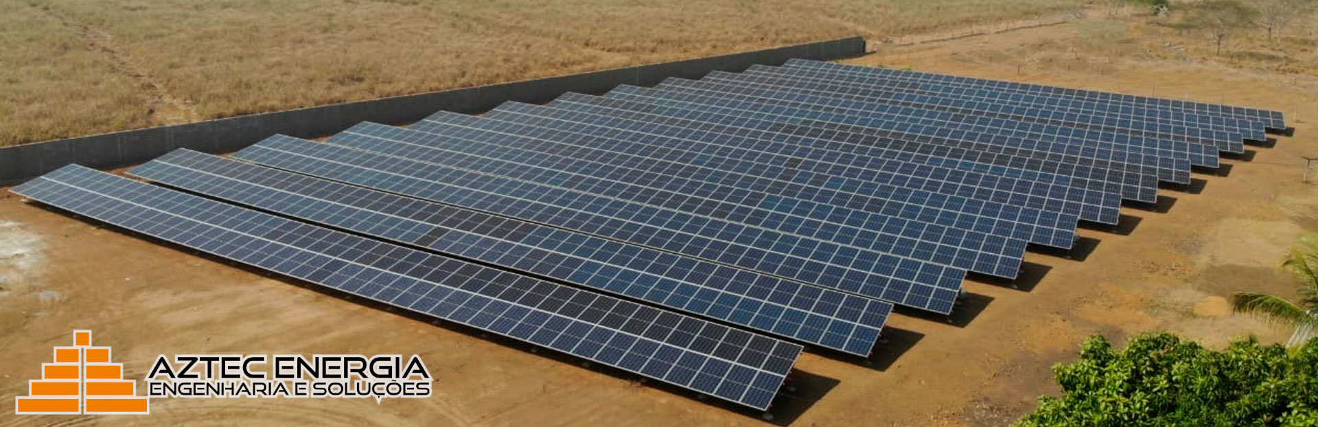 Fazendas Solares são a solução mais sustentável para uma demanda grande de energia.