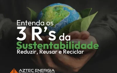 Entenda os 3 R’s da Sustentabilidade