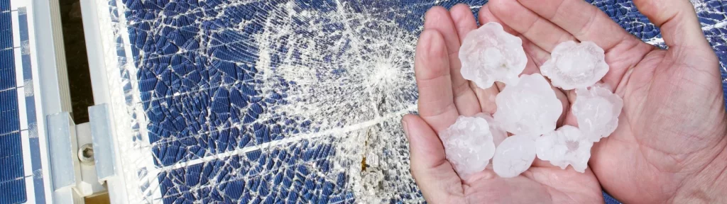 Energia Solar e a Chuva de Granizo - Intempéries da Natureza