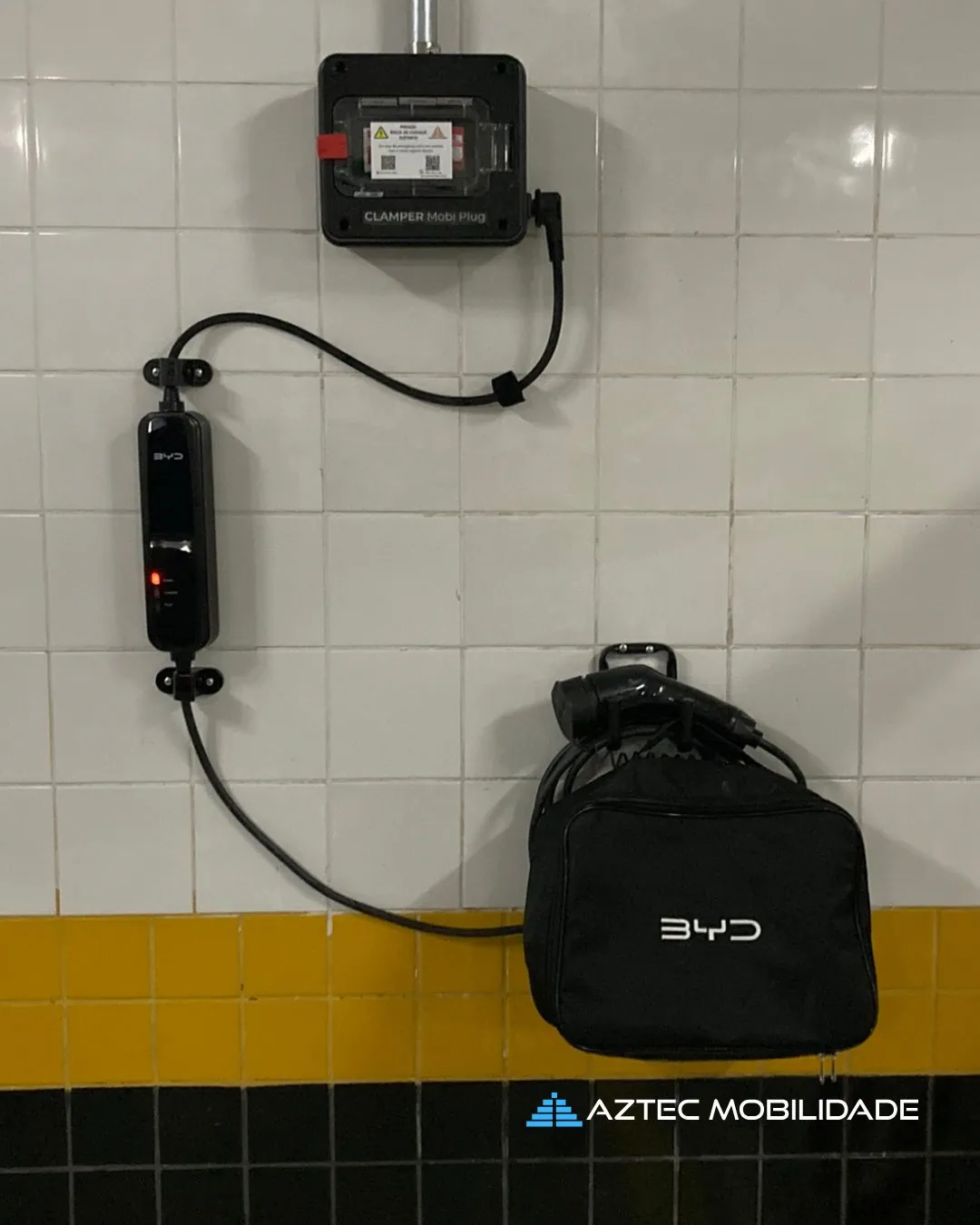 Instalação de Tomada para BYD